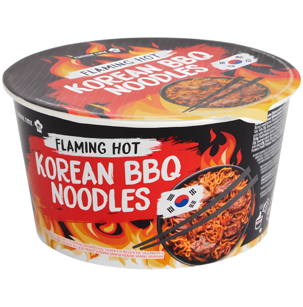 TUMMIE TIME - Flaming Hot Korean BBQ Noodles 105g